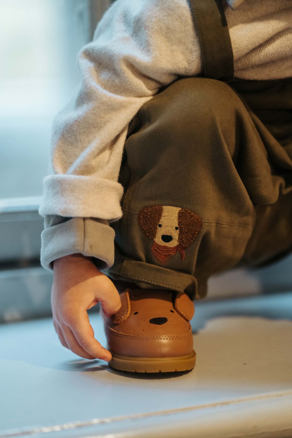 Lewes Overalls | Stone Green