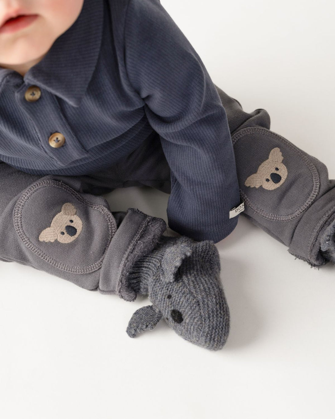 Maicer Merino Wool Booties | Koala | Cloudy Grey Melange