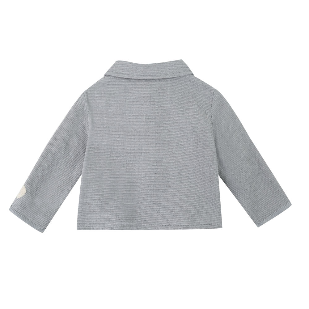 Lukian Shirt | Golden Retriever | Foggy Blue