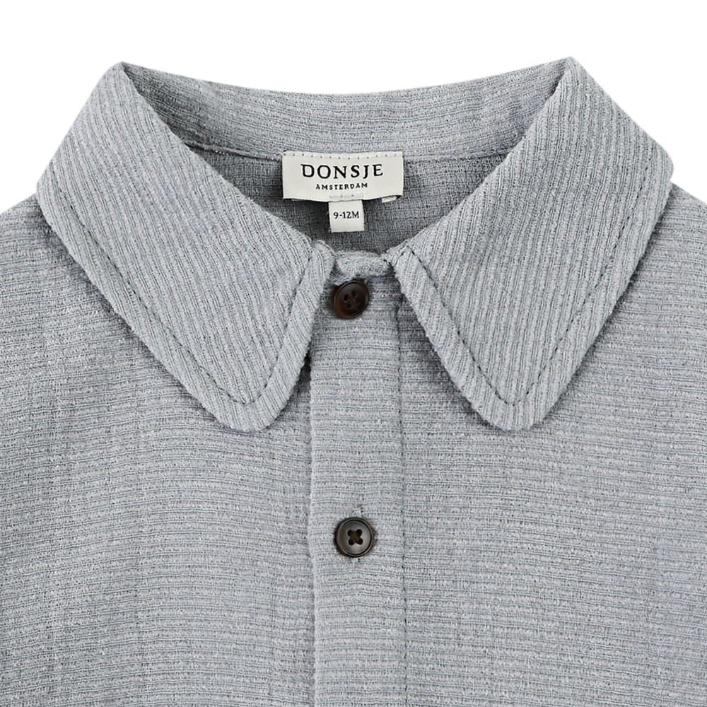 Lukian Shirt | Golden Retriever | Foggy Blue