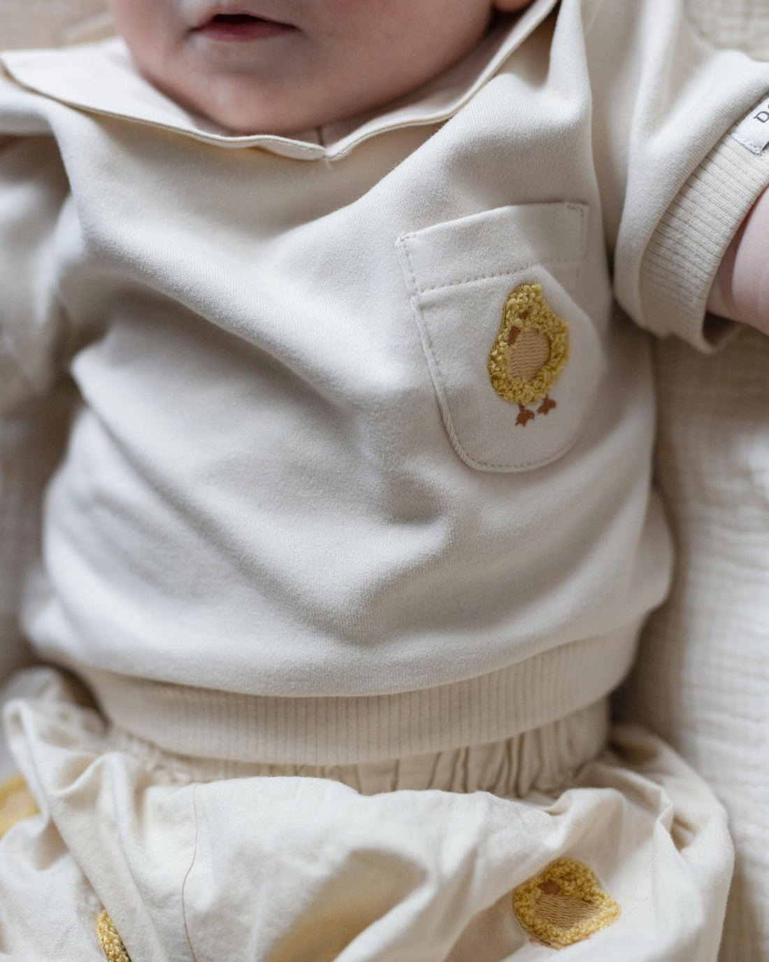 Dientje Sweater | Duckling | Macaroon