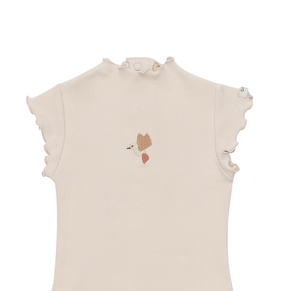 Nadifa Bodysuit | Hummingbird | Misty Rose