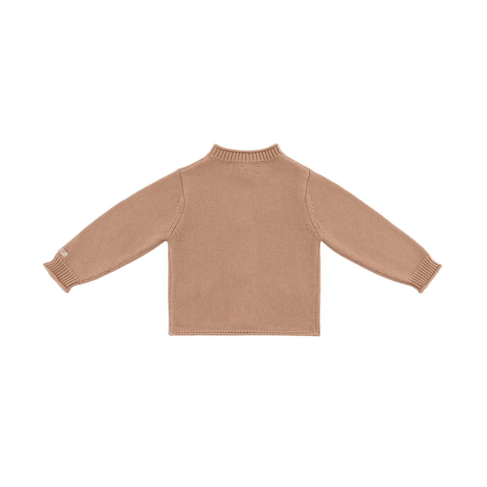 Danta Cardigan | Fluffy Bunny | Rose Mocha