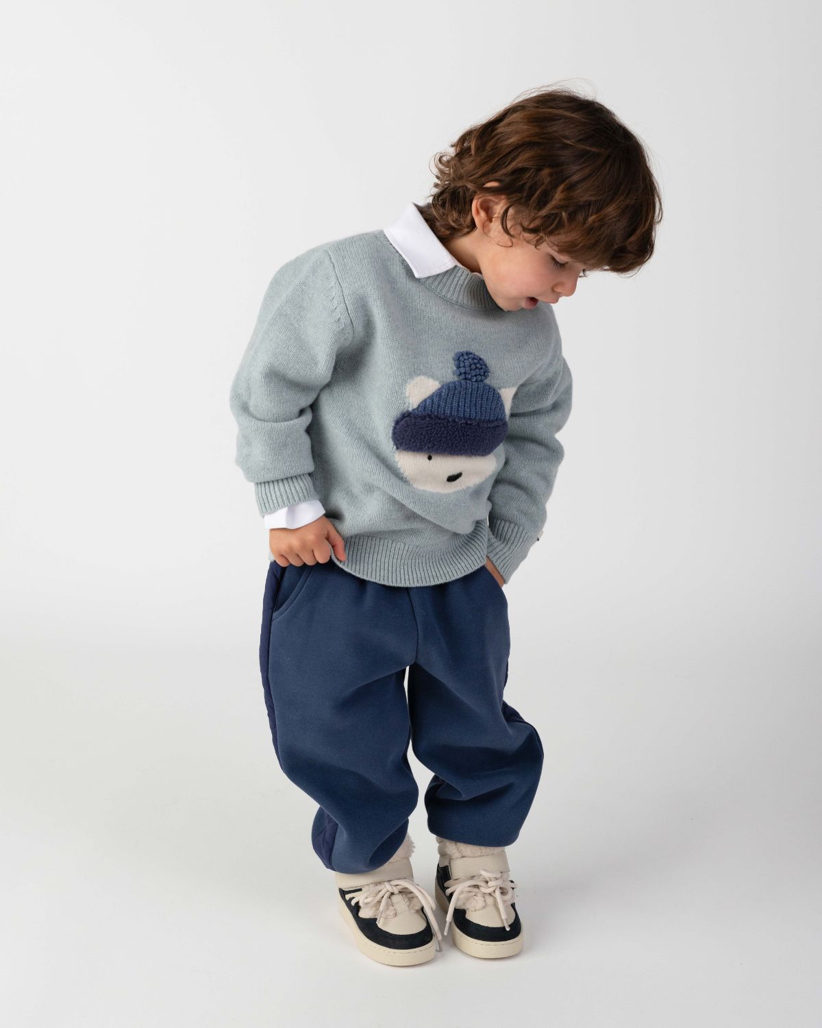 Noorien Trousers | Blue Marine