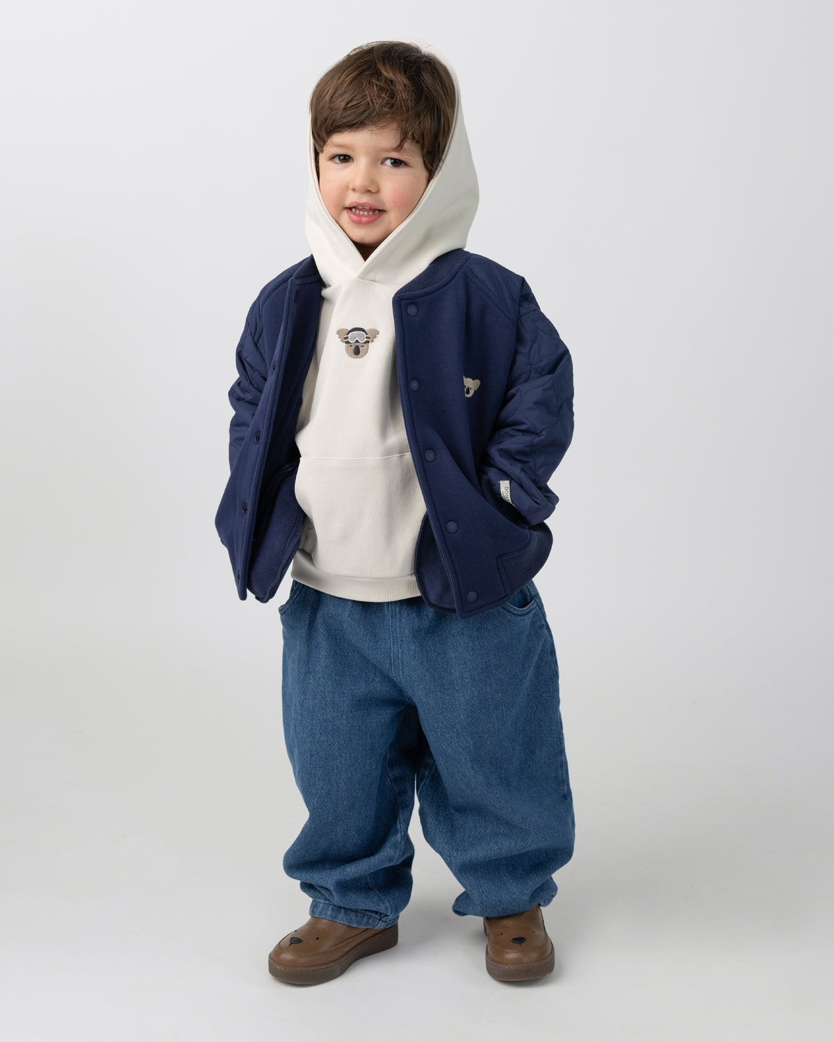 Noal Jacket | Koala | Blue Marine