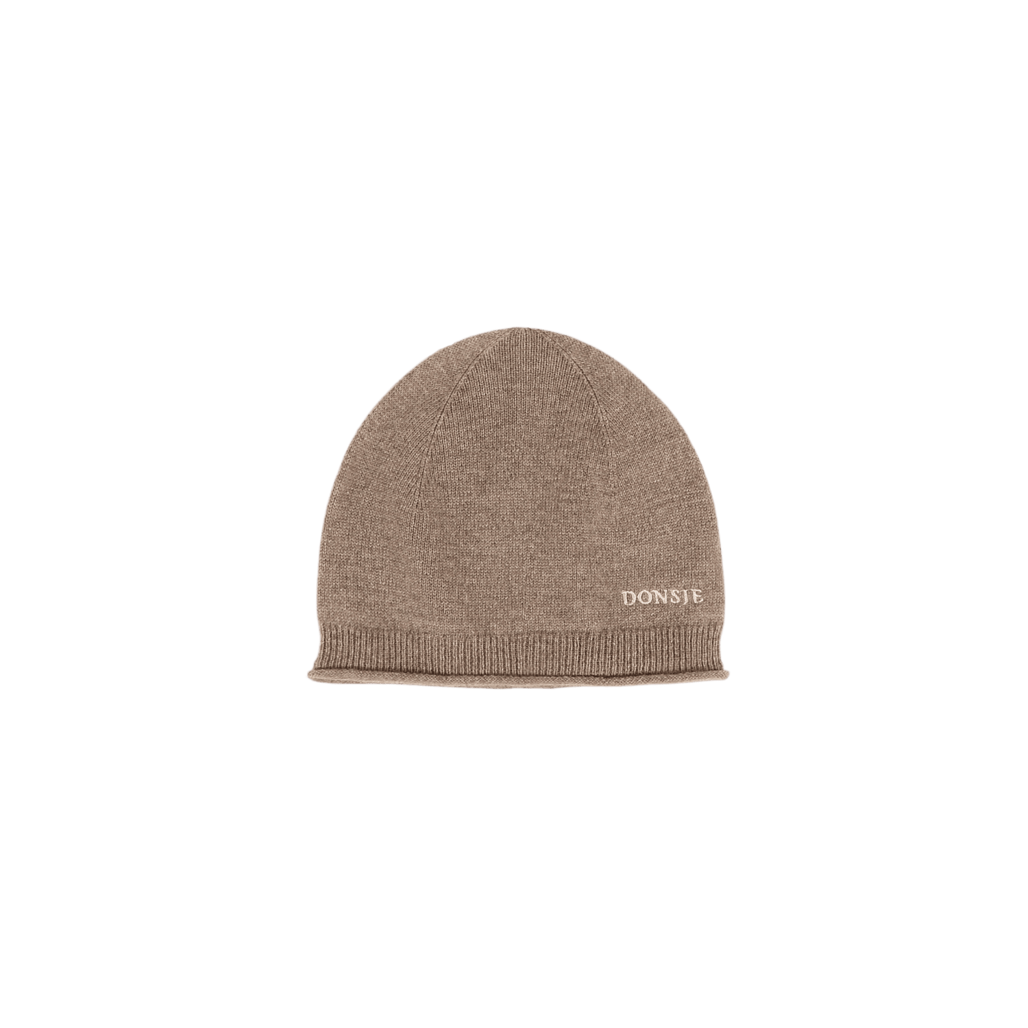 Marne Cashmere Wool Hat | Dusty Brown