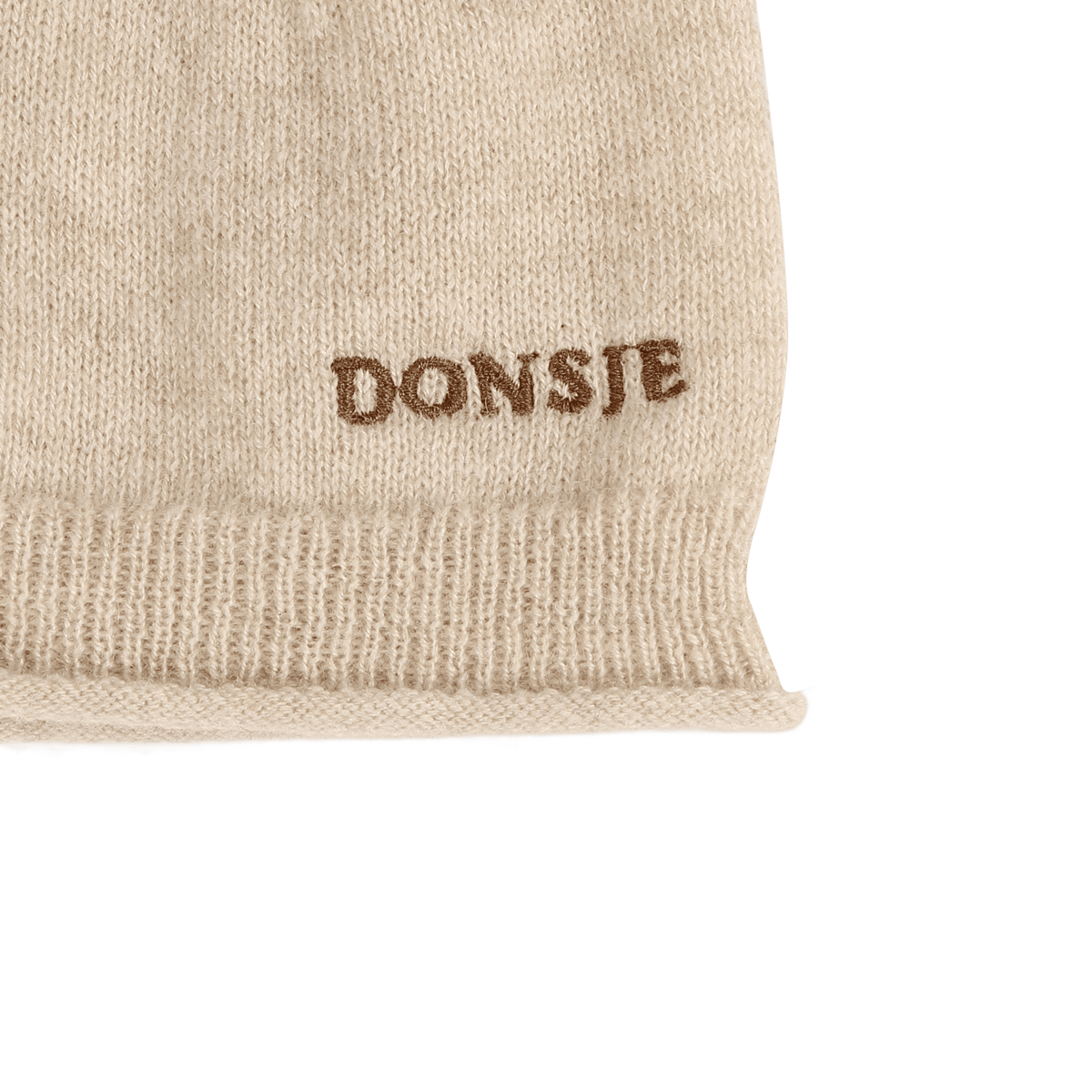 Marne Cashmere Wool Hat | Soft Sand Melange