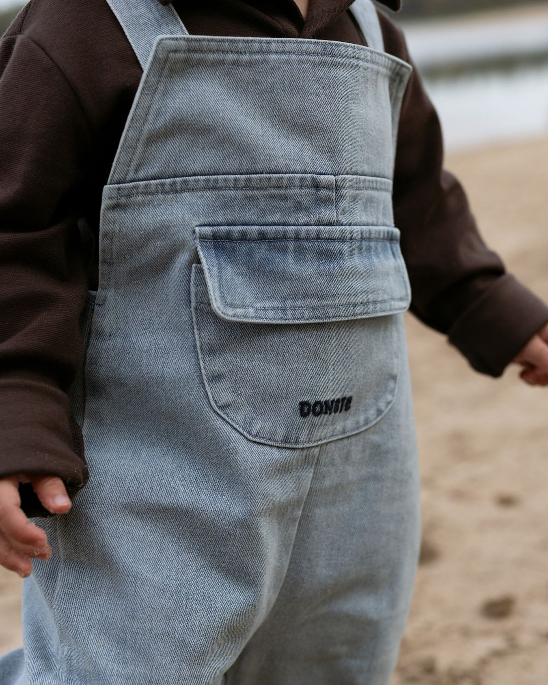 Caspar Overalls | Ice Blue