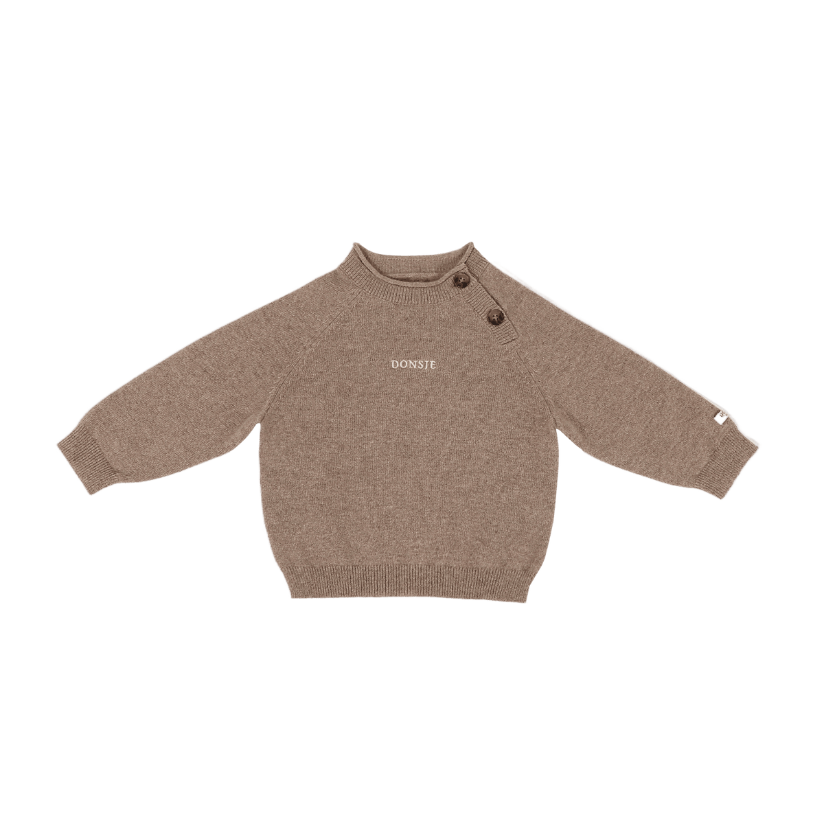 Collyns Cashmere Wool Sweater | Dusty Brown