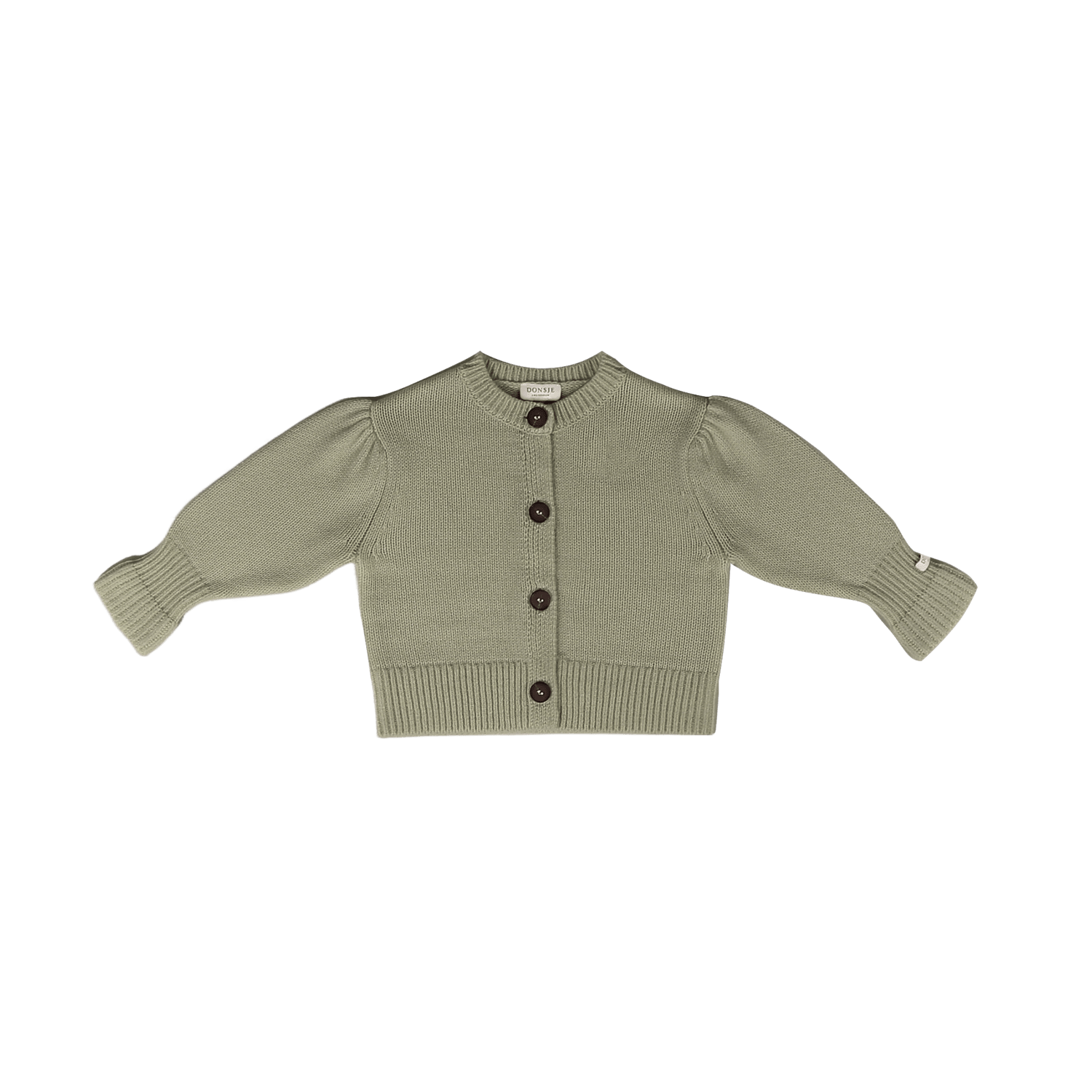Dakote Cardigan | Dusty Green Metallic