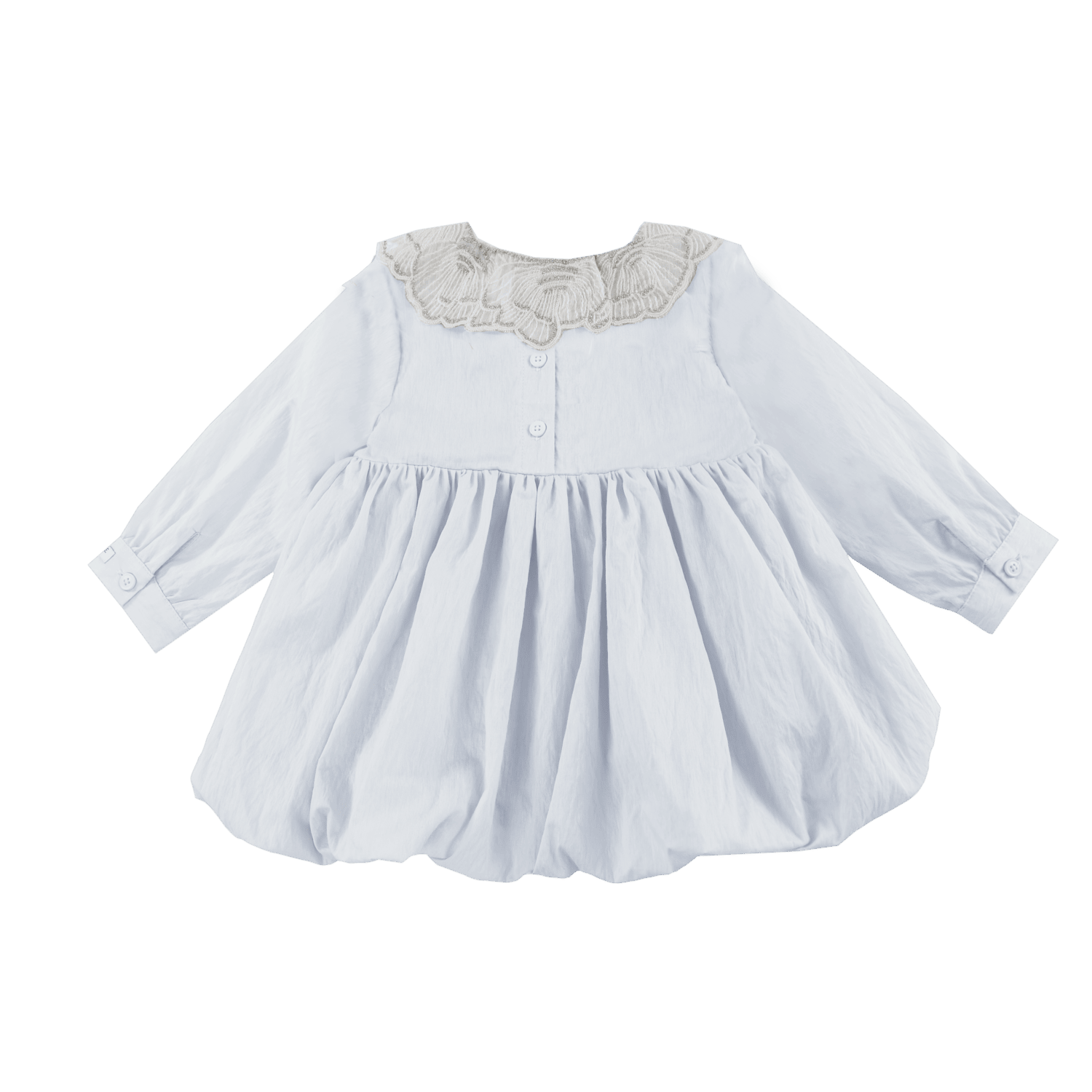 Doriane Dress | Crispy White