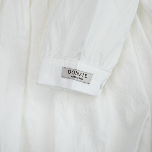 Doriane Dress | Crispy White