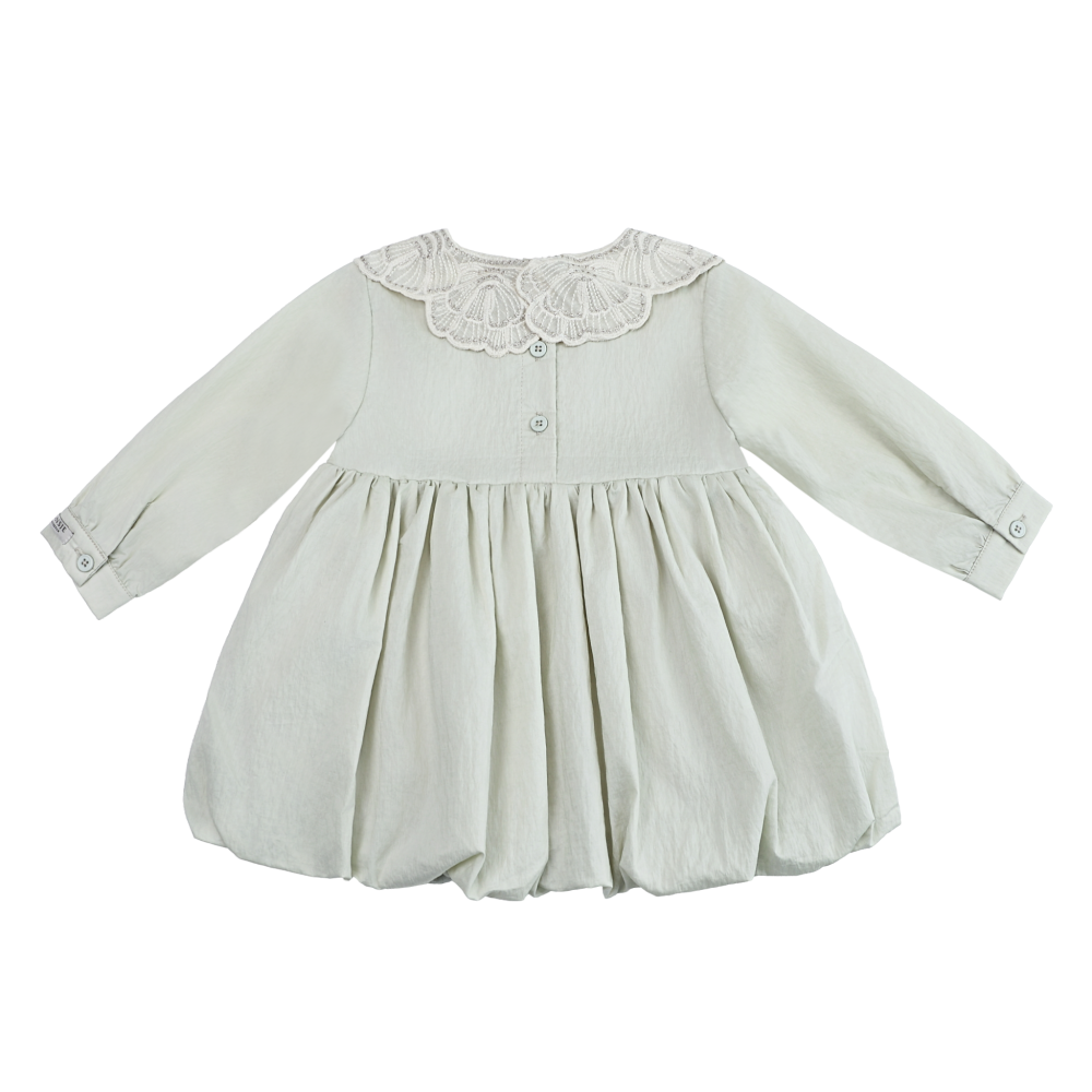 Doriane Dress | Oyster Grey