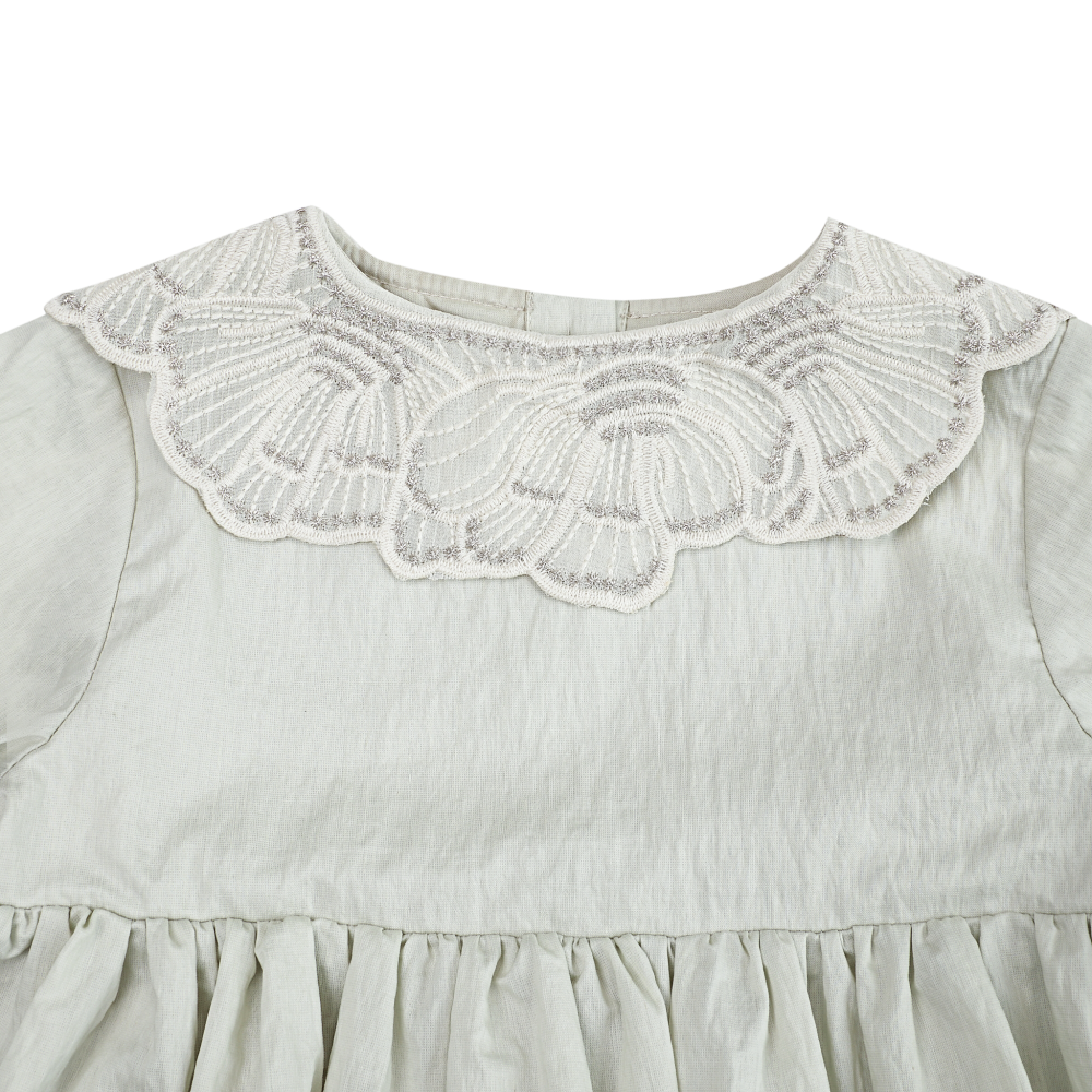 Doriane Dress | Oyster Grey
