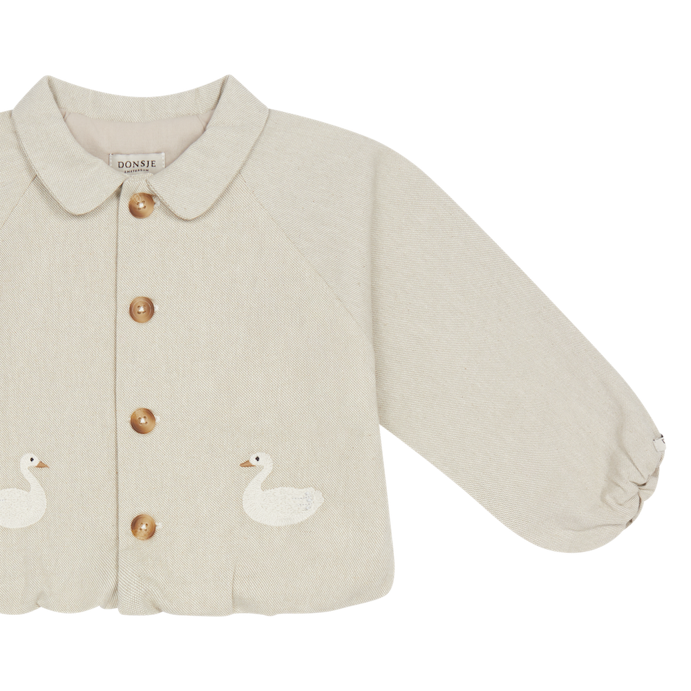 Kesi Jacket | Swans | Soft Taupe