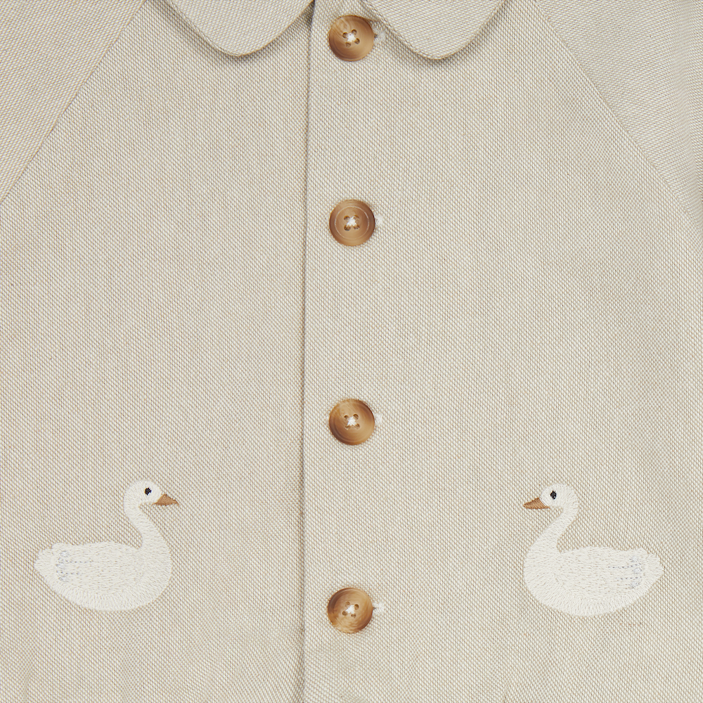 Kesi Jacket | Swans | Soft Taupe