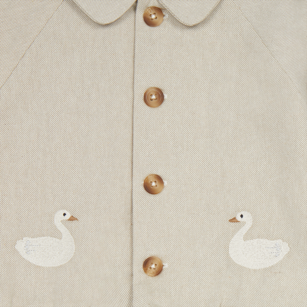Kesi Jacket | Swans | Soft Taupe