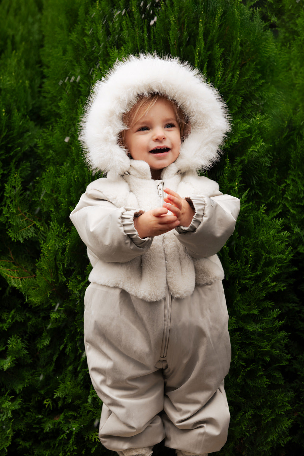 Maevie Overalls | Soft Grey