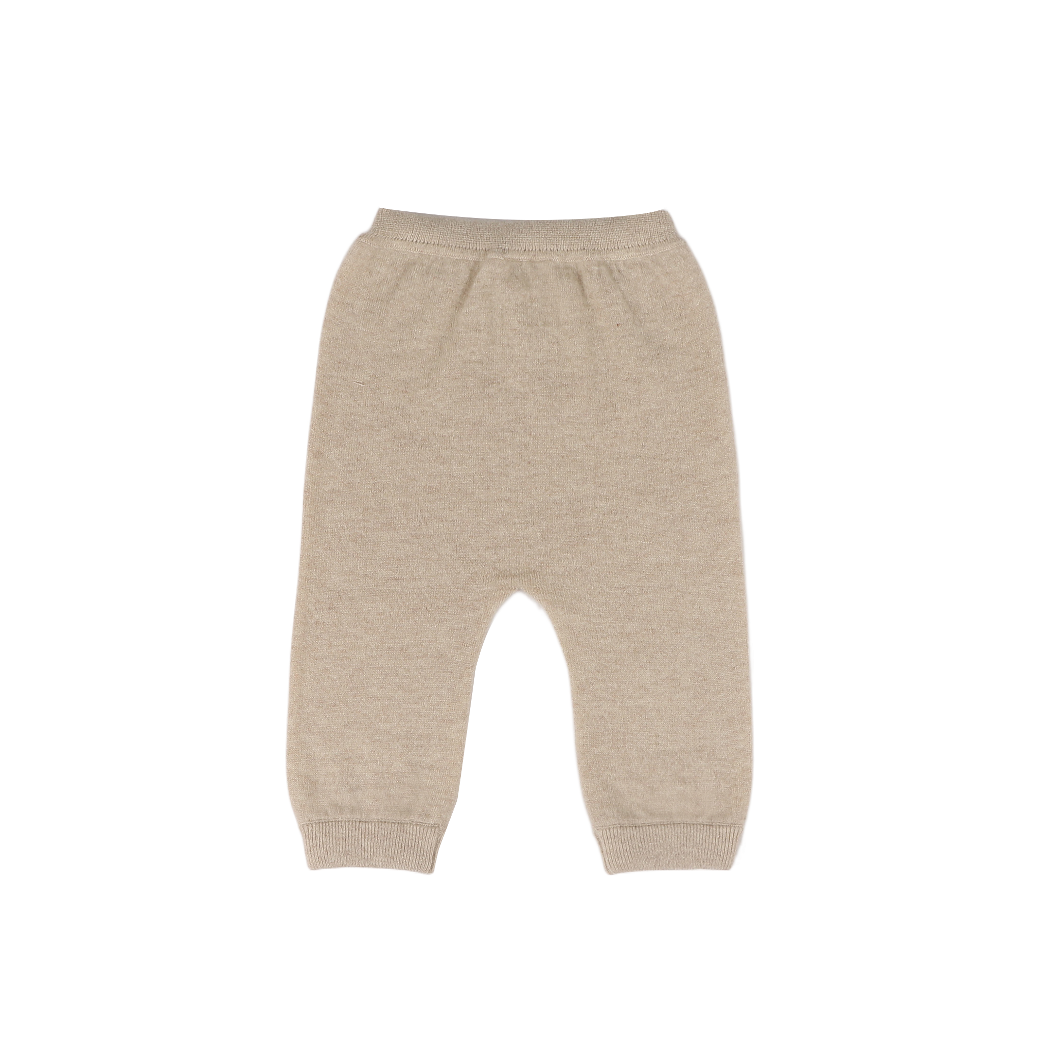 Sevijn Cashmere Wool Trousers | Soft Sand Melange