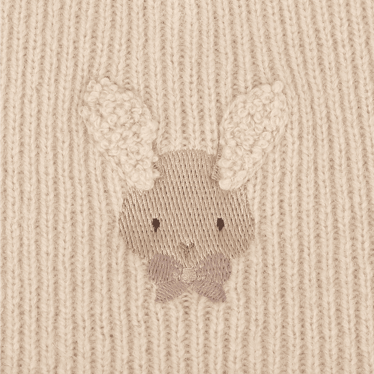 Vikkie Merino Wool Dress | Fluffy Bunny | Soft Sand