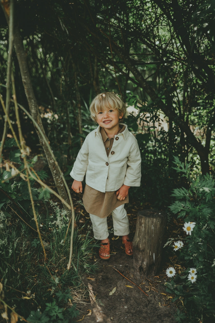 Sasha Jacket | Misty White