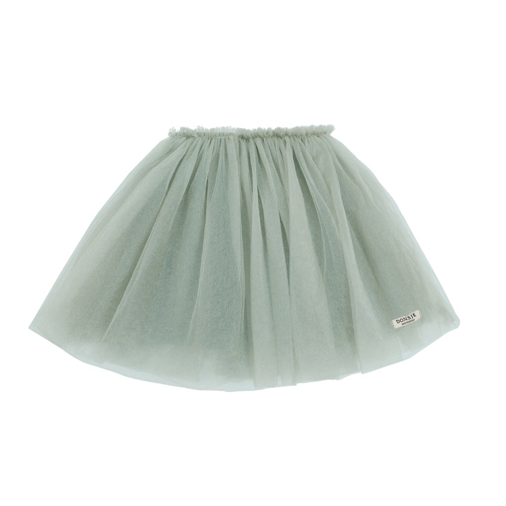 Pien Skirt | Mint Green Metallic