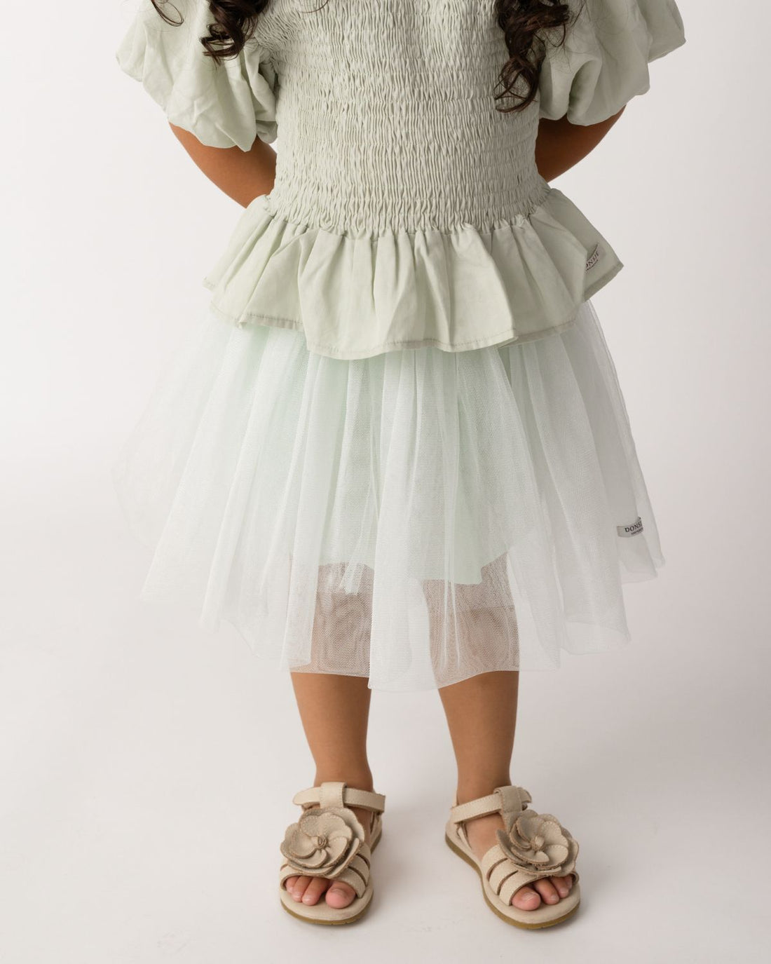 Pien Skirt | Mint Green Metallic