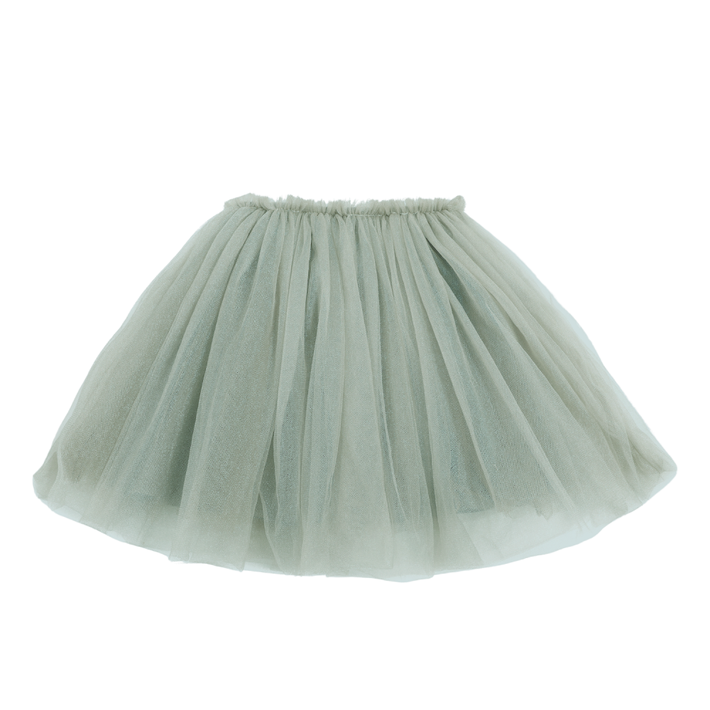 Pien Skirt | Mint Green Metallic