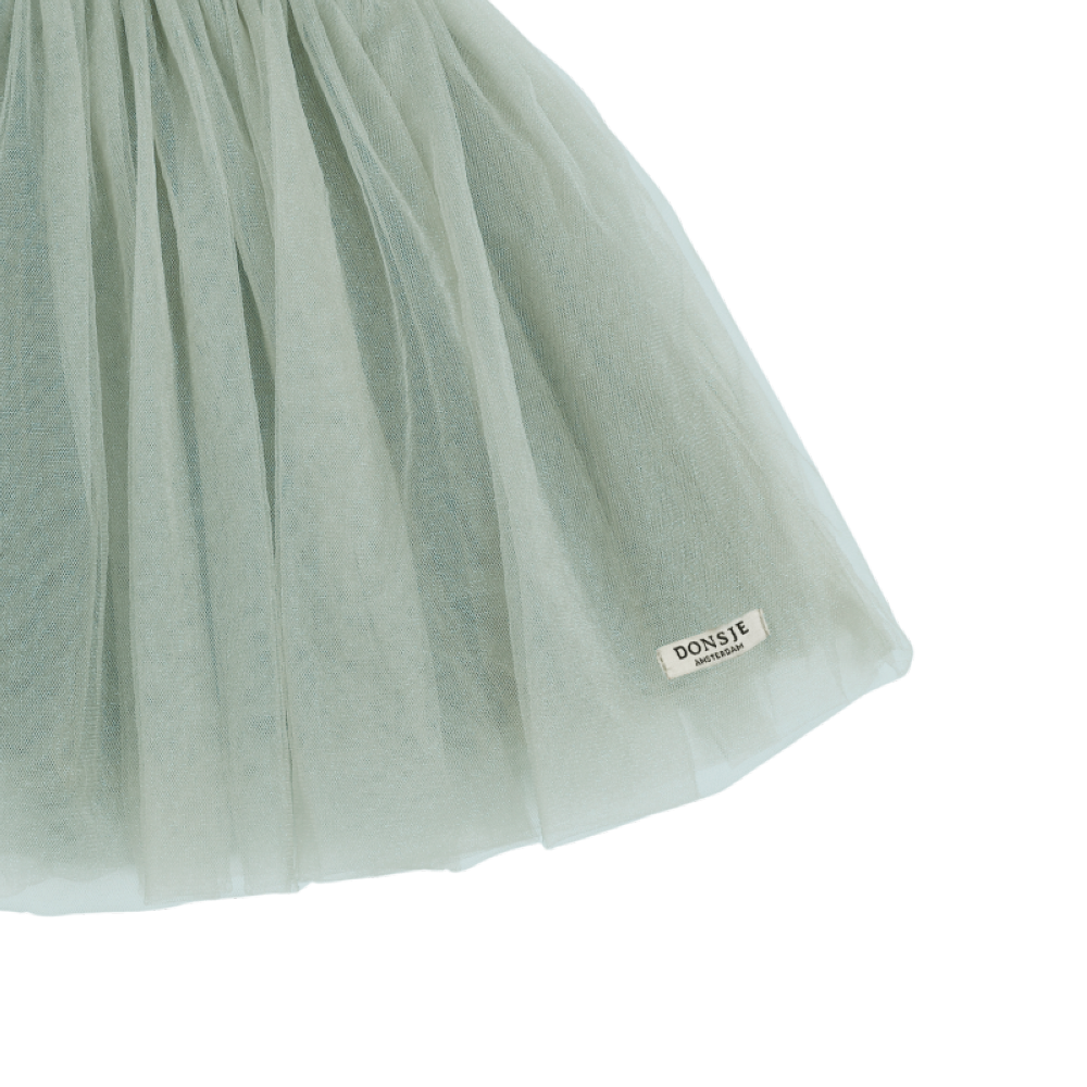 Pien Skirt | Mint Green Metallic