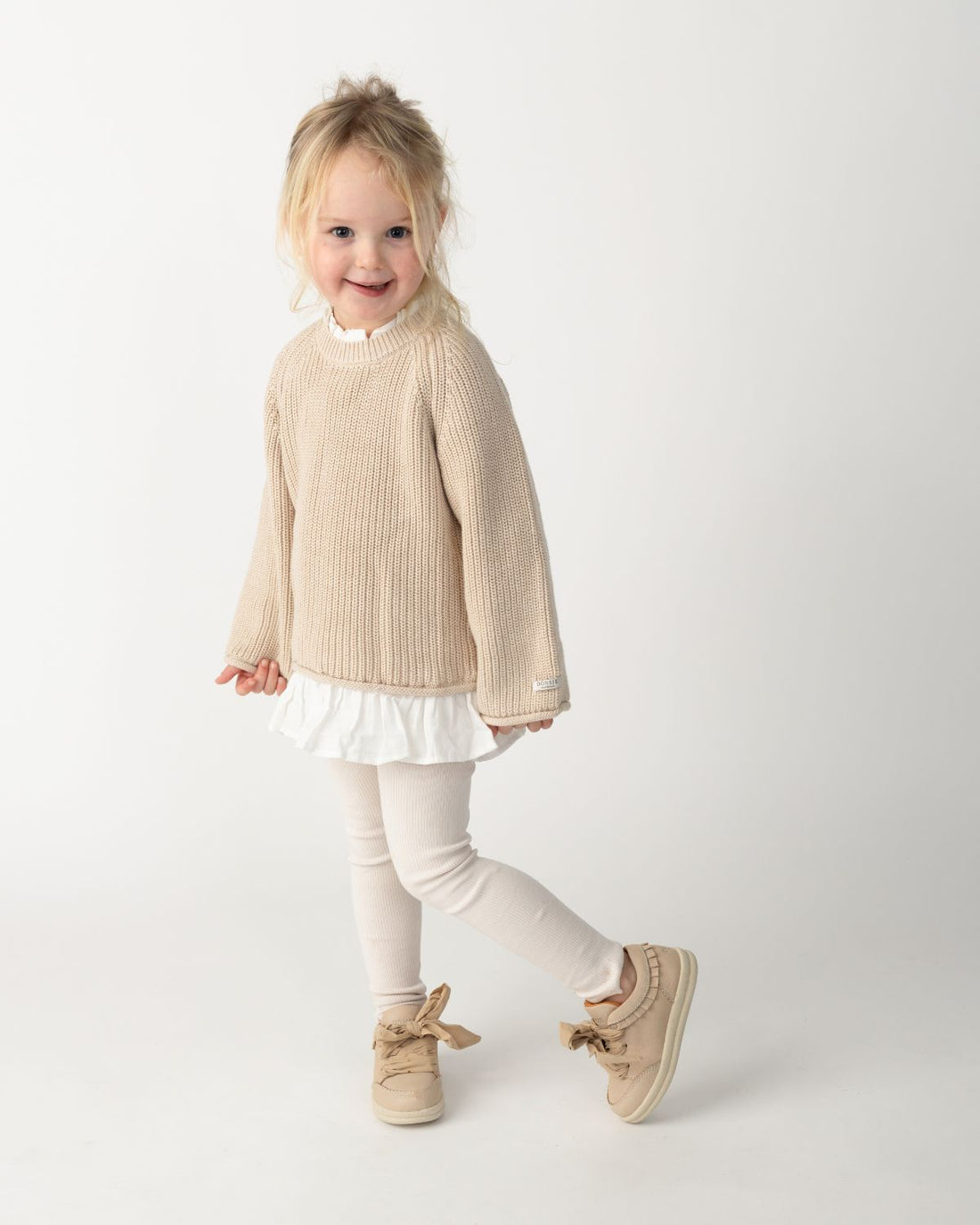 Flossy Sweater | Soft Sand