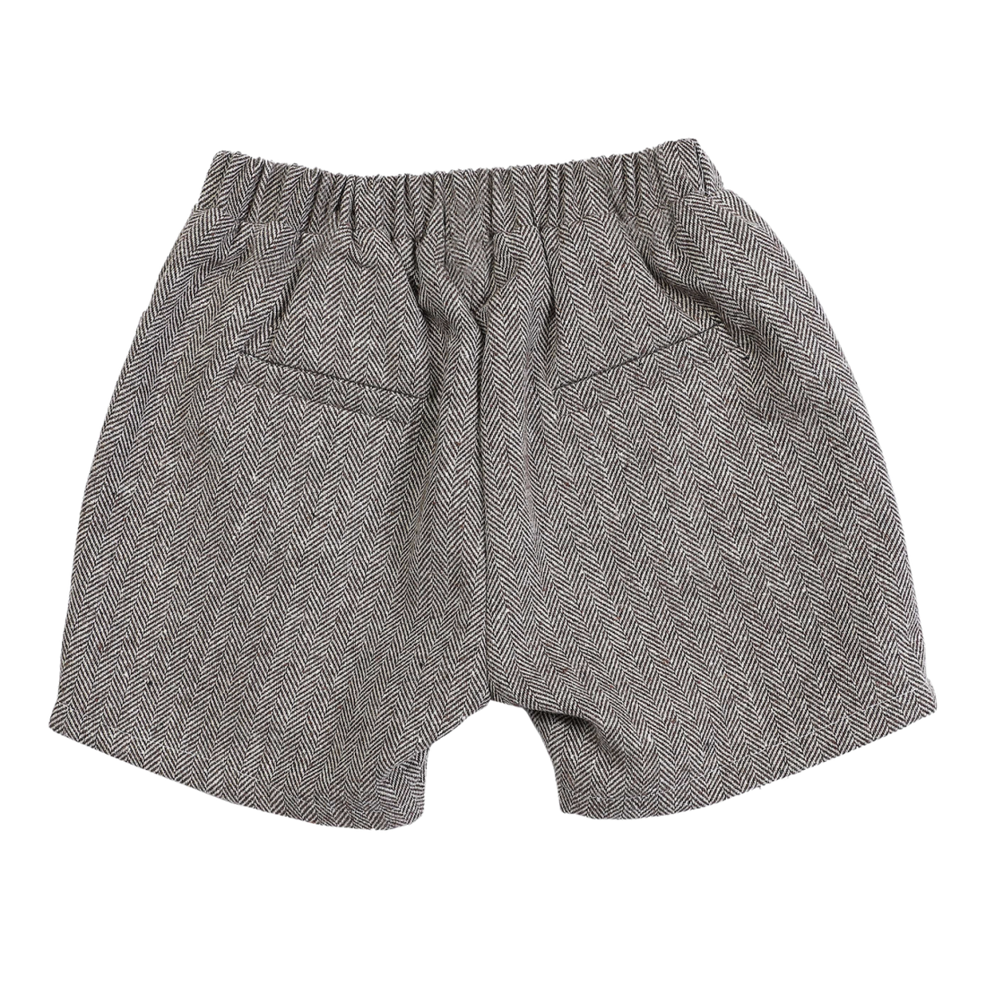 Fifi Shorts | Woody Brown Tweed