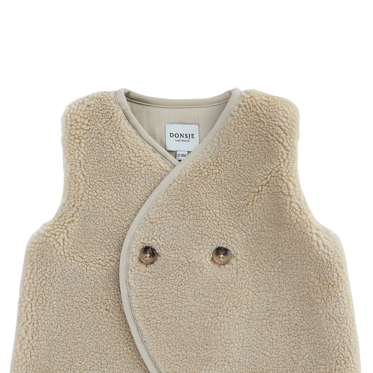 Monty Gilet | Beige