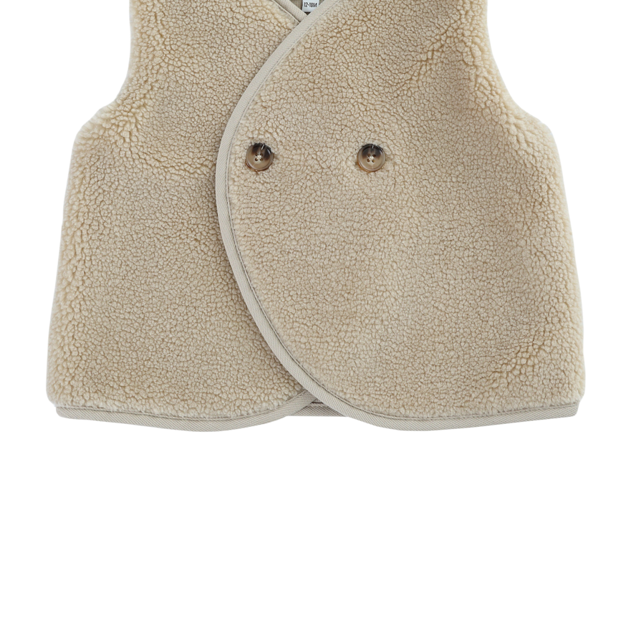 Monty Gilet | Beige