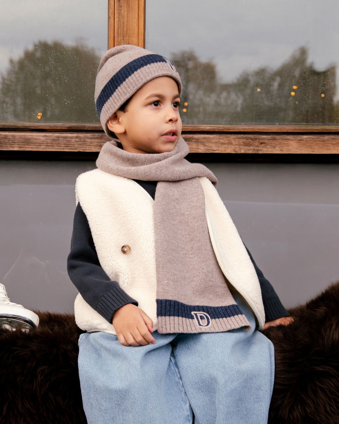 Monty Gilet | Cream