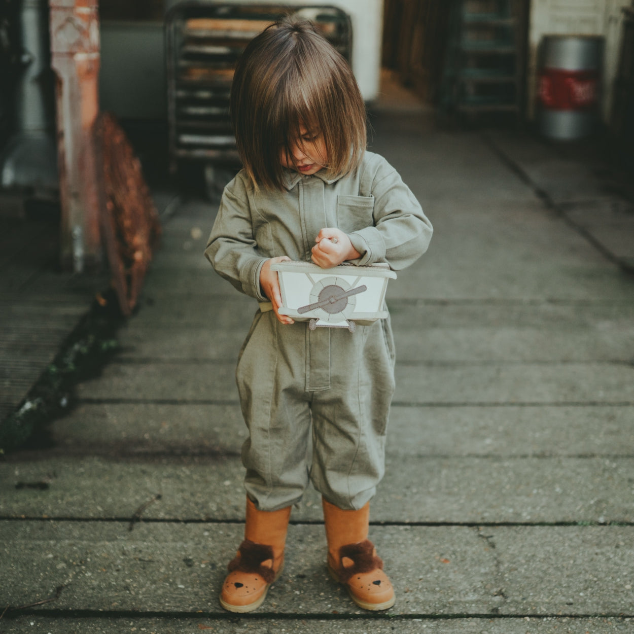 Qkivi Jumpsuit | Rough Sage