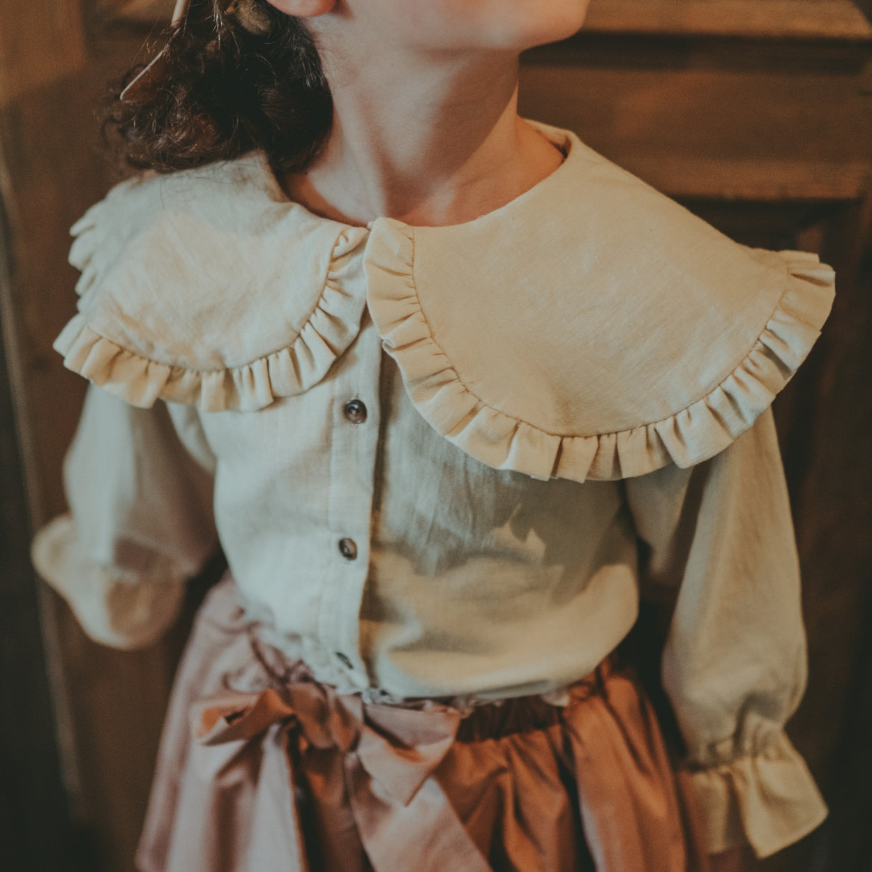 Bloem Blouse | Vintage Cream