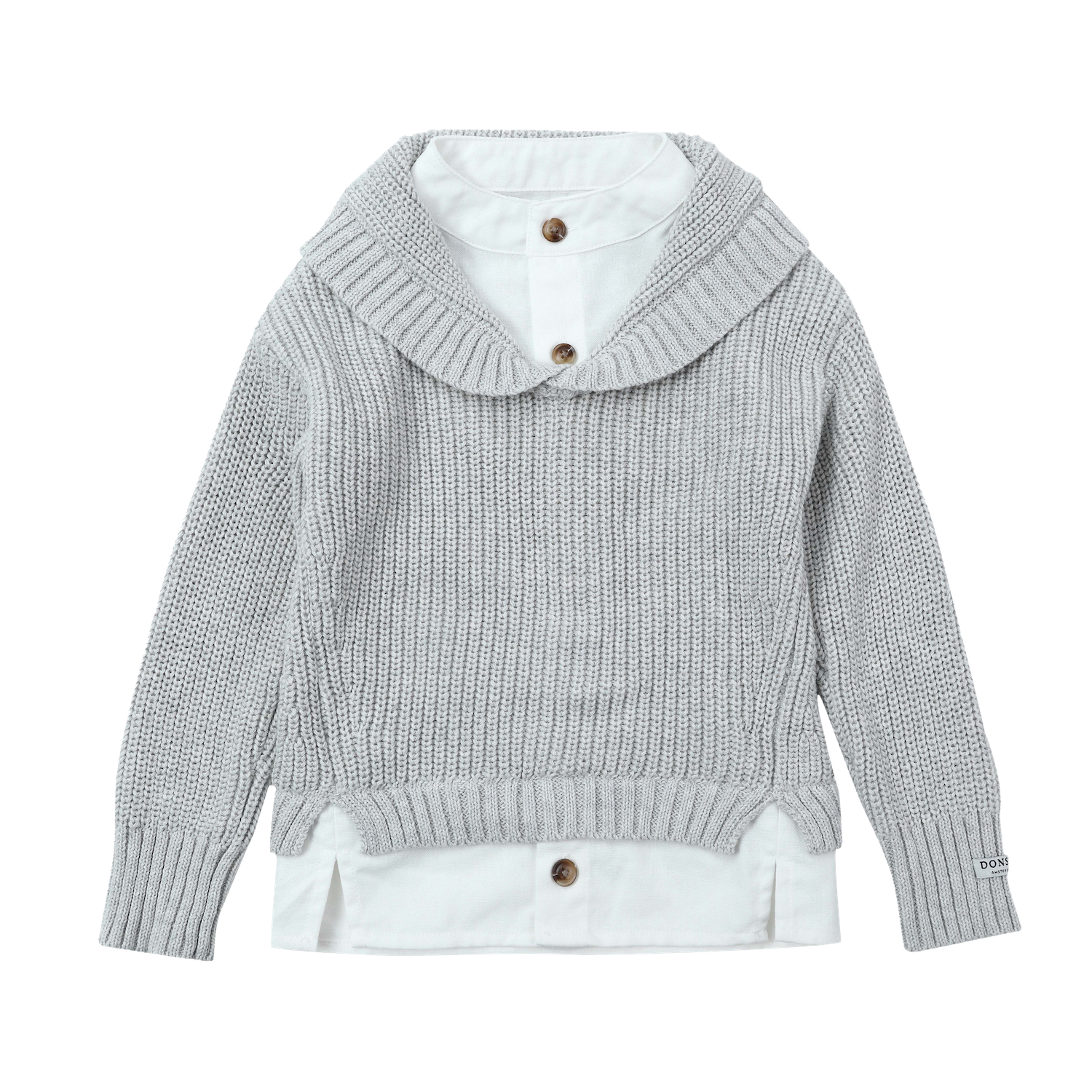 Joost Sweater | Pale Grey Melange