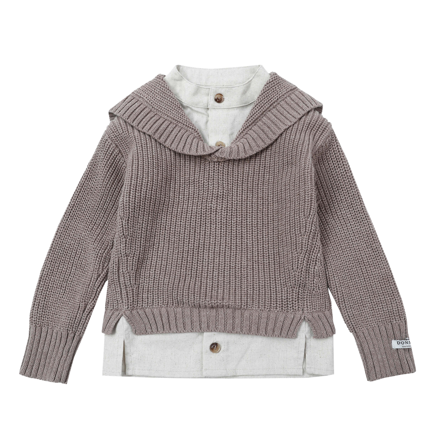 Joost Sweater | Grey Beige Melange
