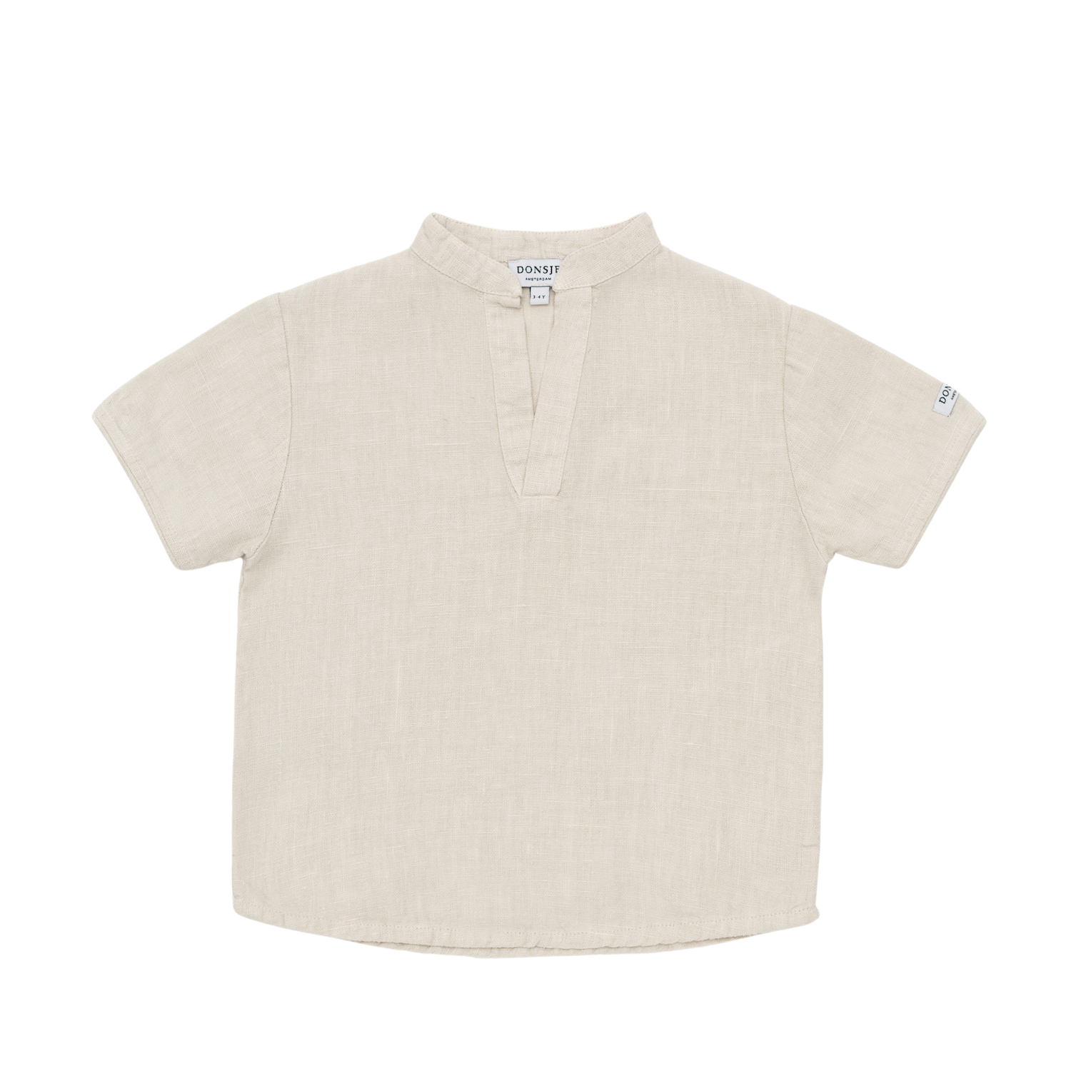 David Linen Shirt | Sand Beige