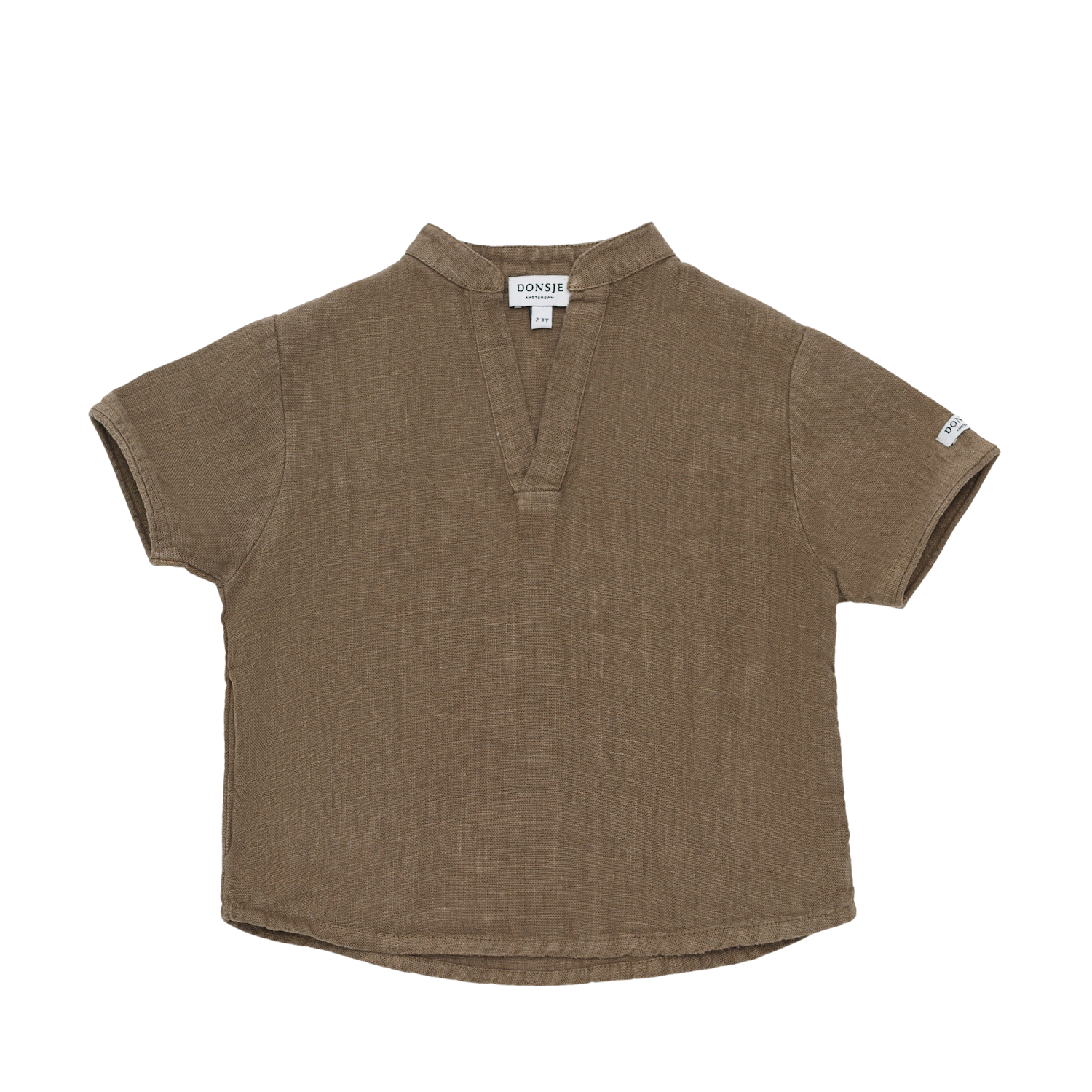David Linen Shirt | Brown
