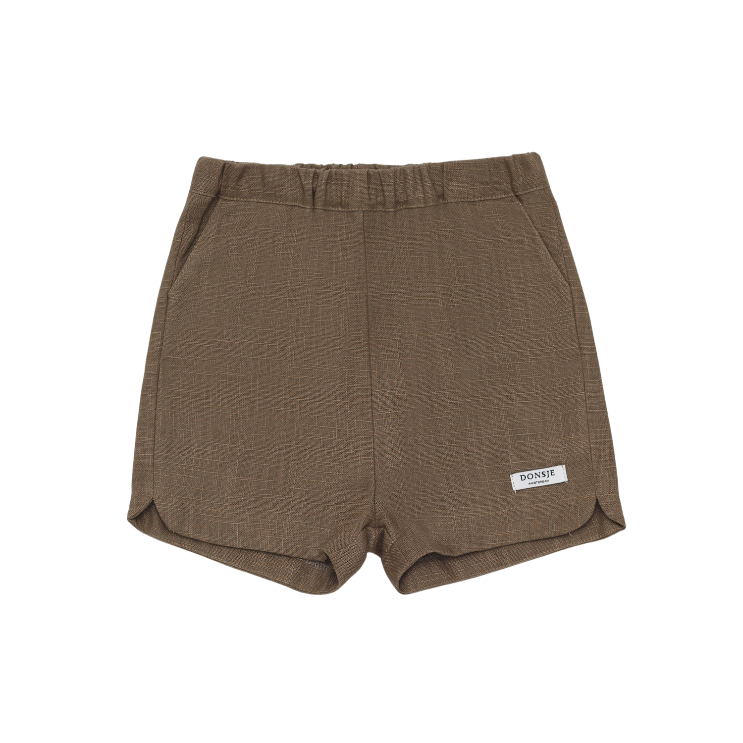 Wavel Linen Shorts | Brown