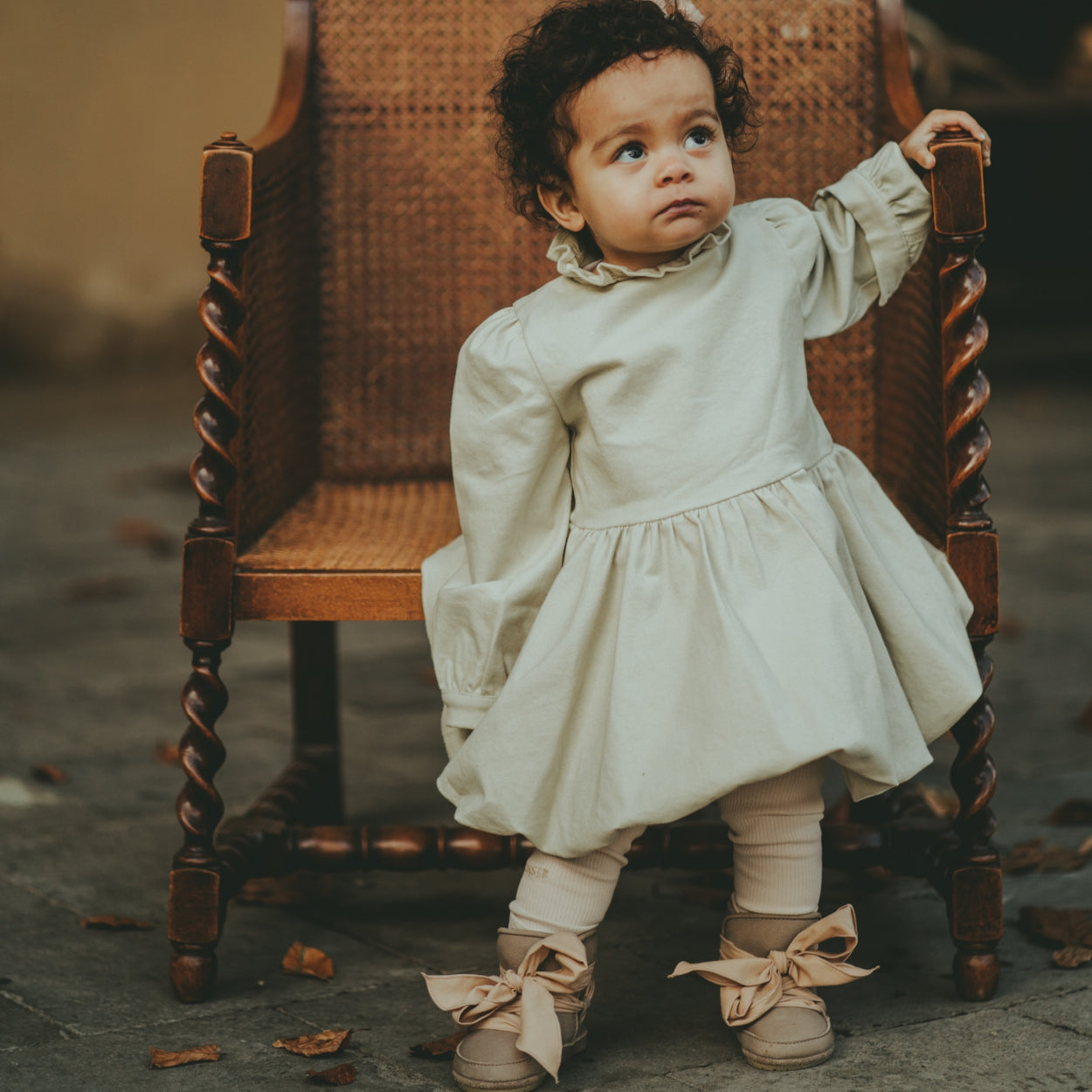 Dana Dress | Misty Cream