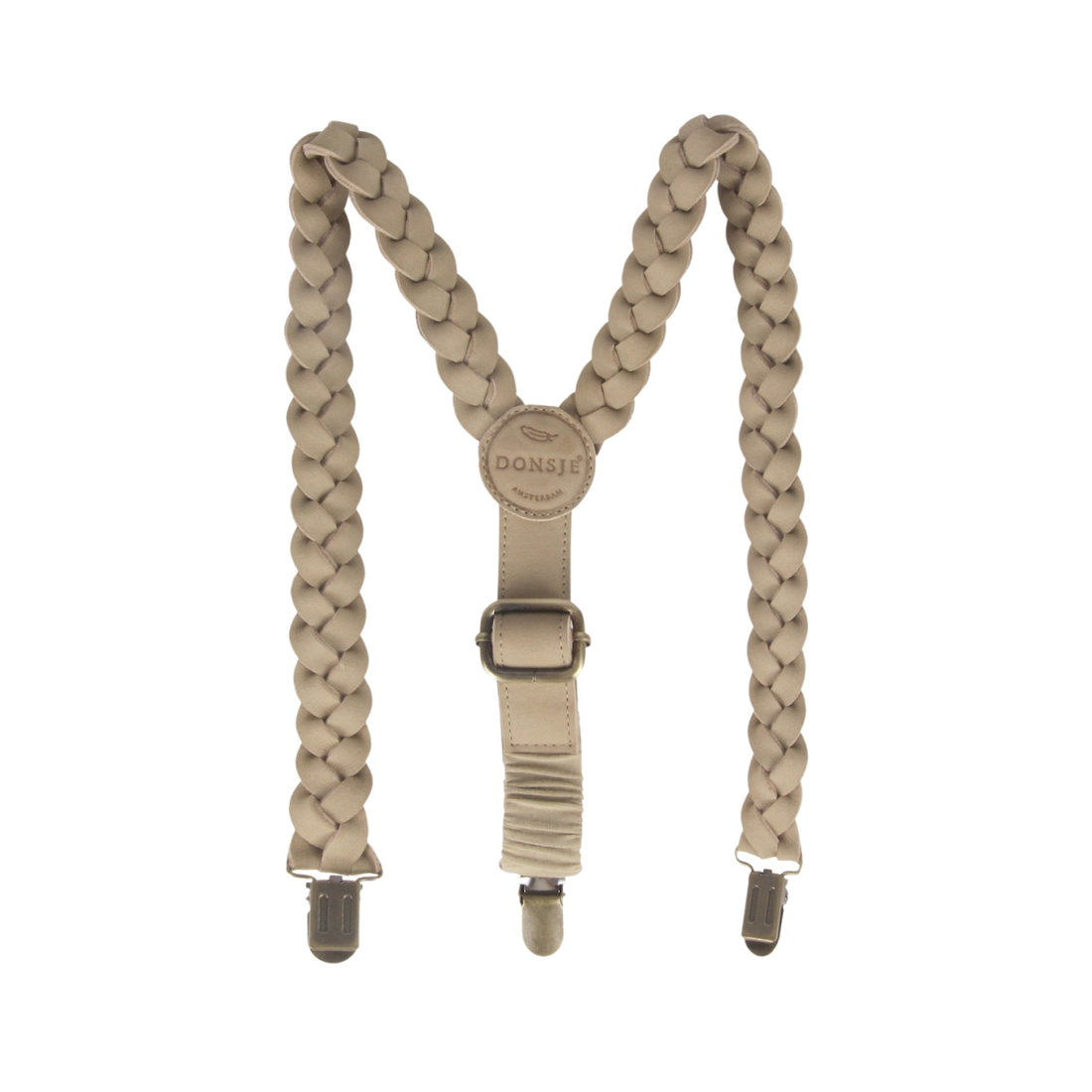 Erbu Suspenders | Taupe Nubuck