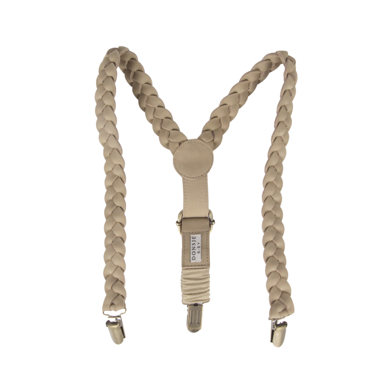 Erbu Suspenders | Taupe Nubuck