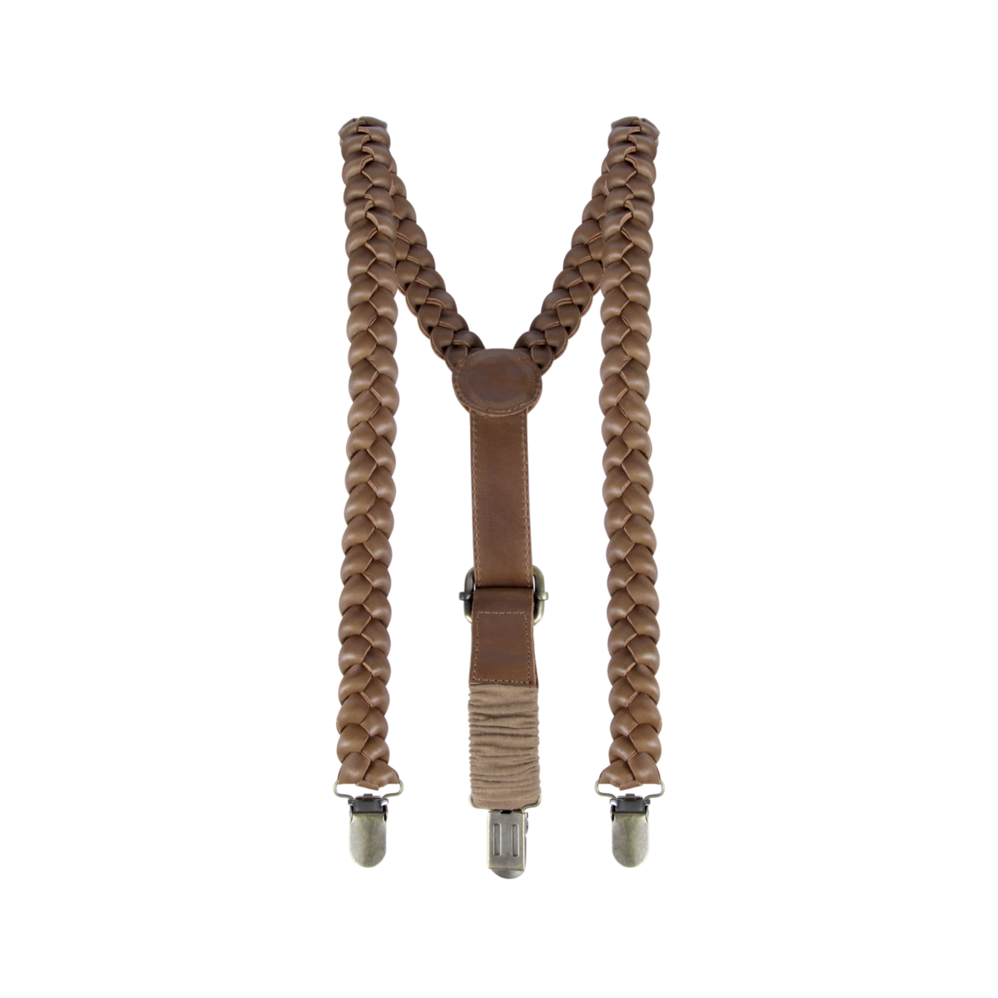 Erbu Suspenders | Cognac Classic Leather