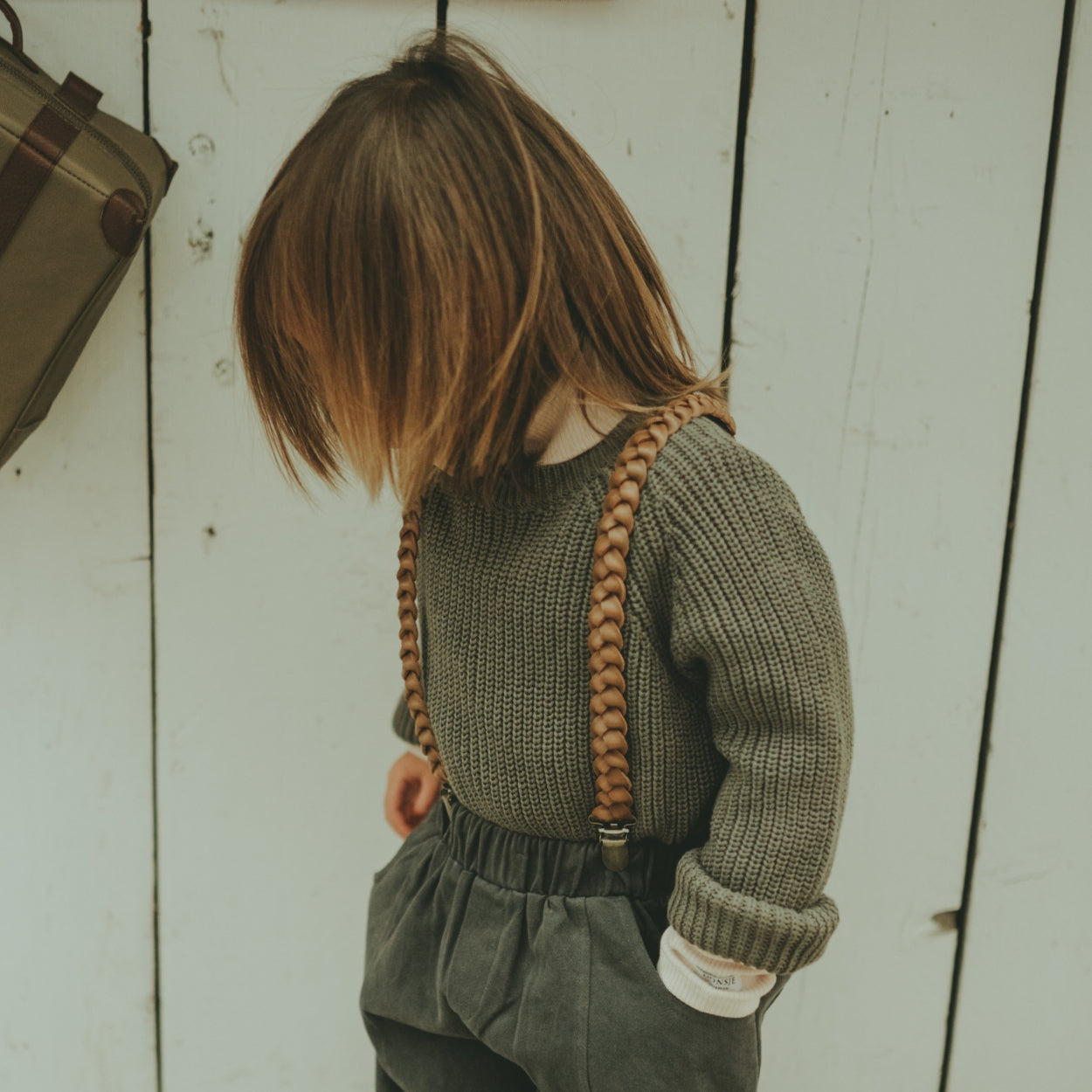 Erbu Suspenders | Cognac Classic Leather