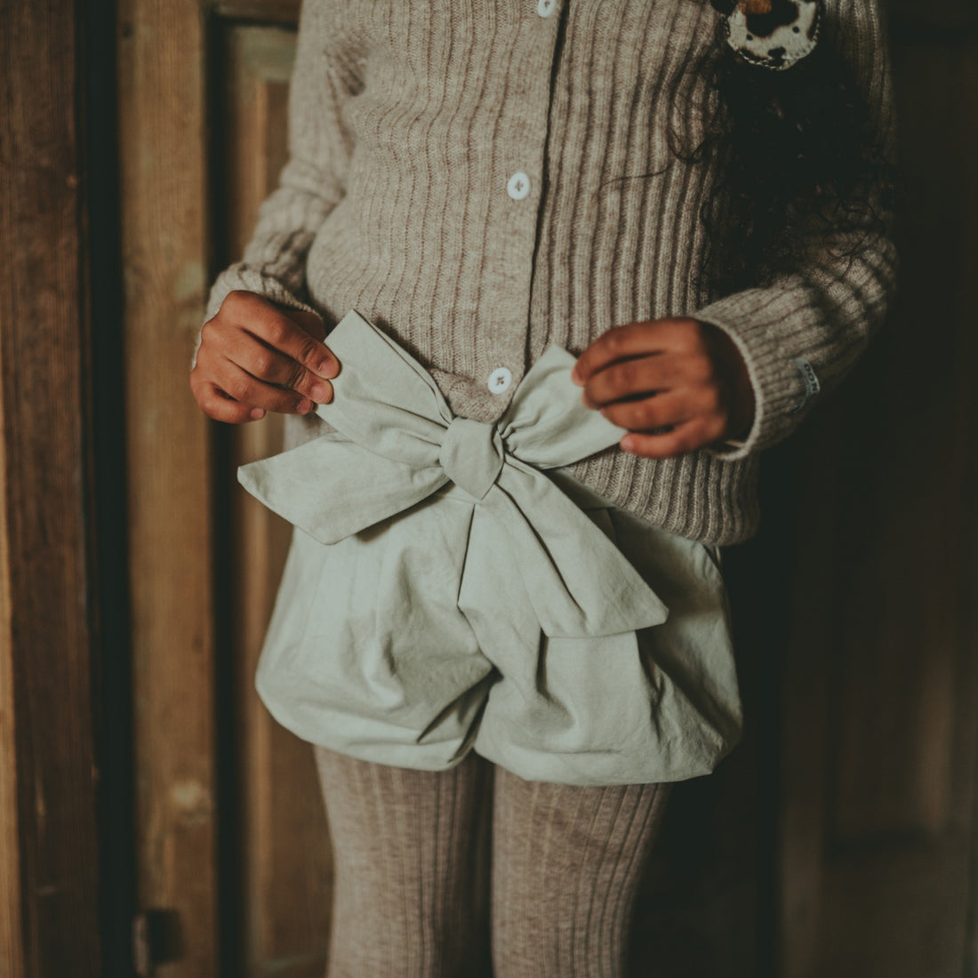 Maryse Shorts | Olive Grey