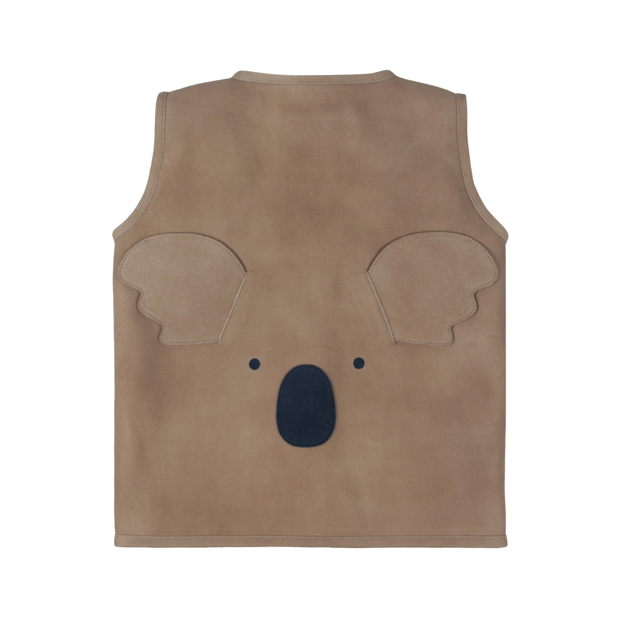 Noa Gilet | Koala | Truffle Nubuck