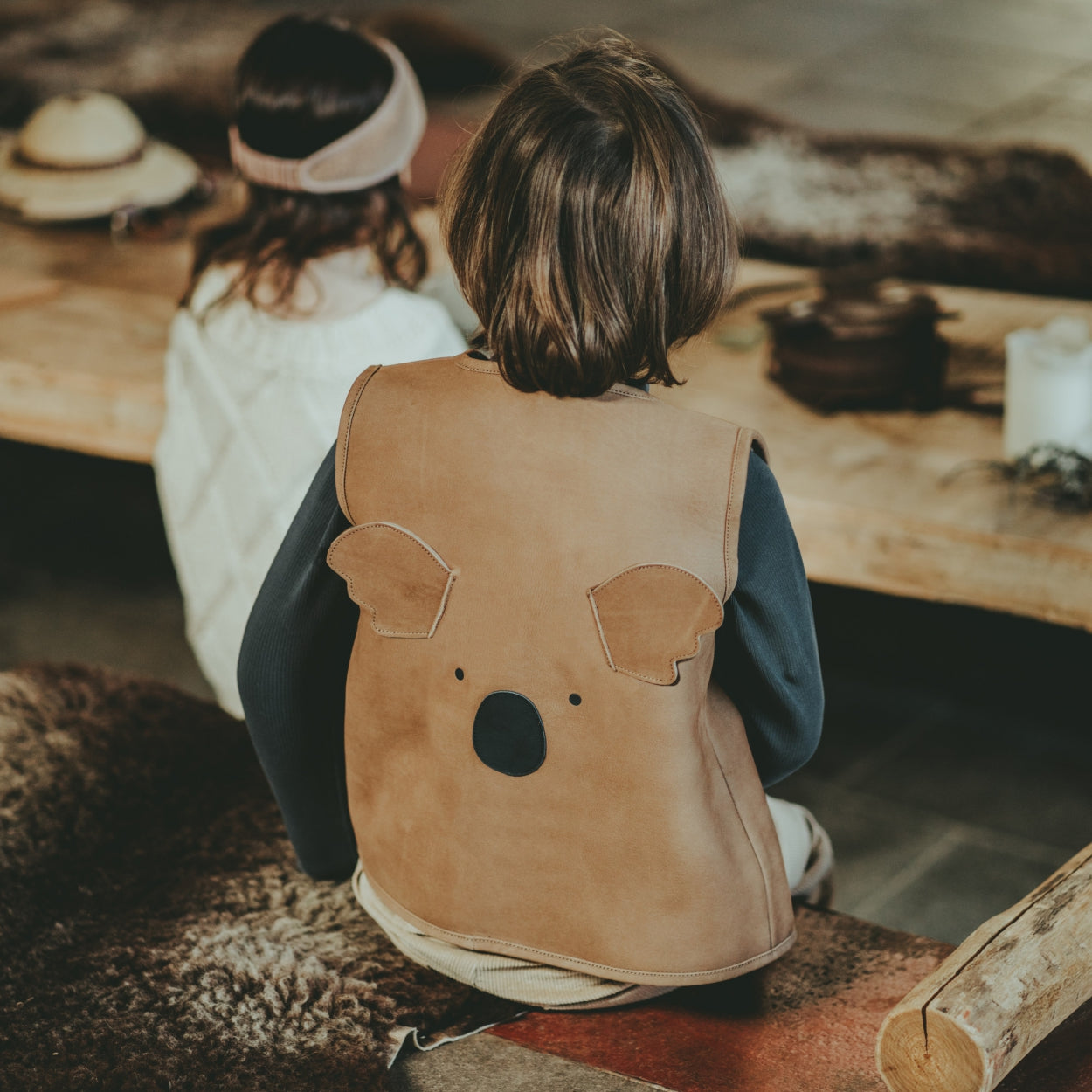 Noa Gilet | Koala | Truffle Nubuck