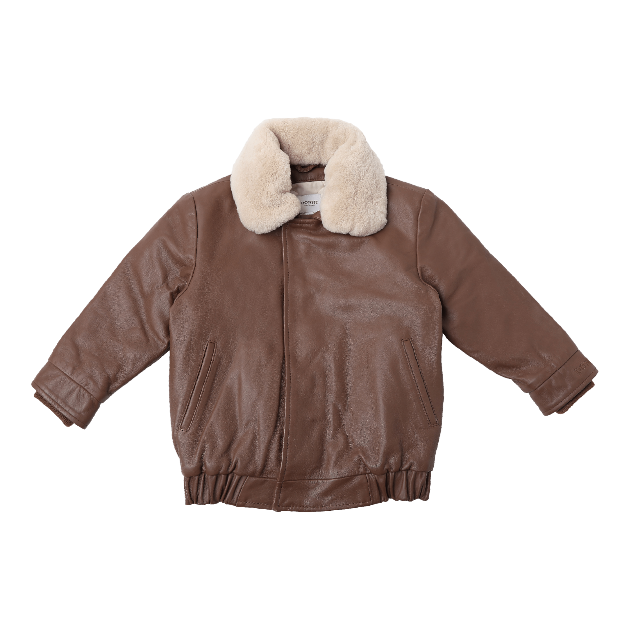 Yuki Leather Jacket | Bear | Cognac Leather